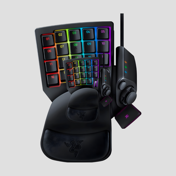Razer Tartarus V2 Gaming Keypad: Mecha Membrane Key Switches - One Handed Keyboard - 32 Programmable Keys - Customizable Chroma RGB Lighting - Programmable Macros - Snap Tap - Black